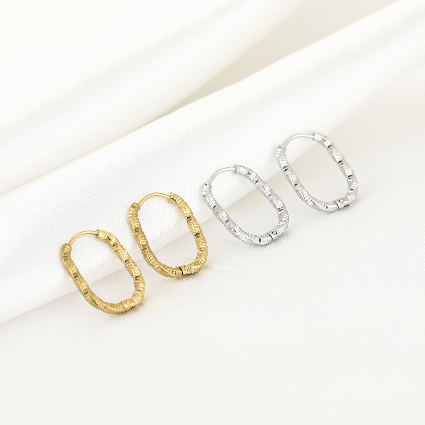 Vintage look oorbellen