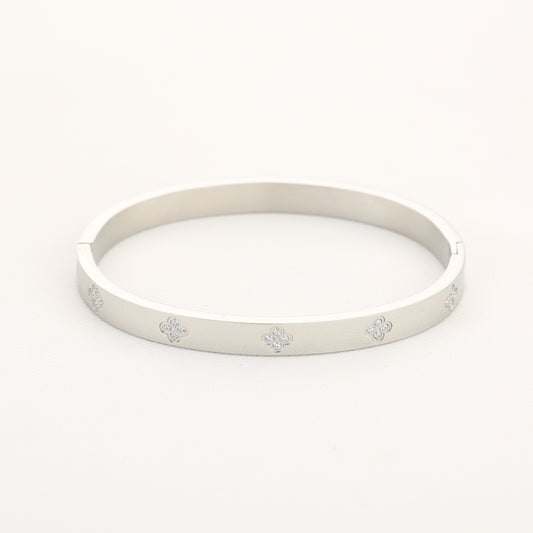 Bangle met Klavertjes
