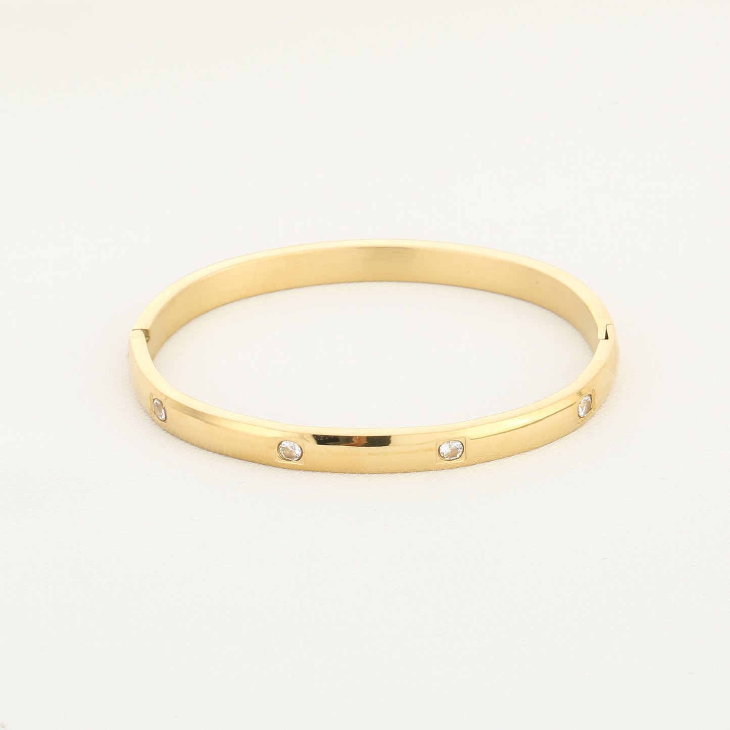 Bangle met strass steentjes