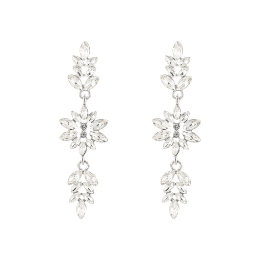 Crystal party oorbellen