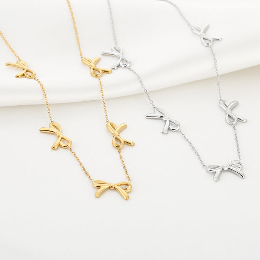 Strikjes ketting