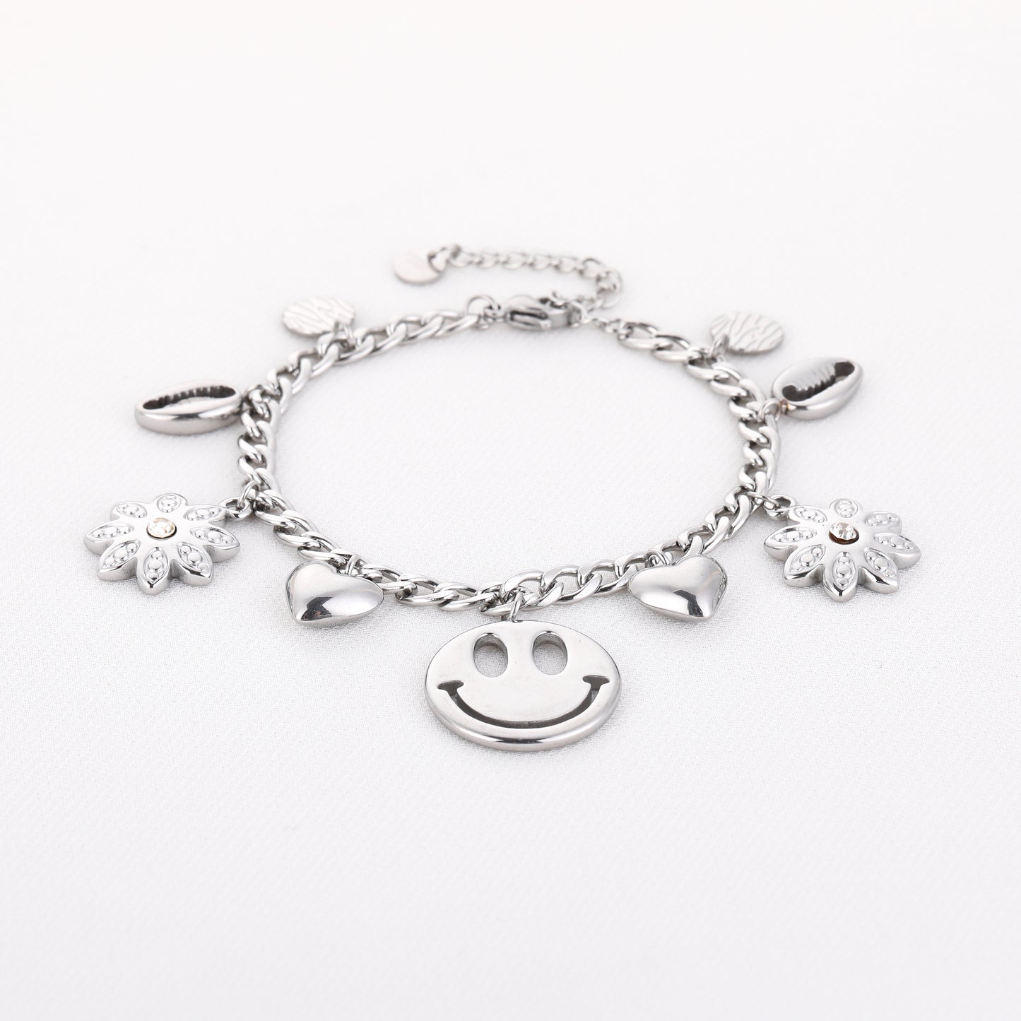 Bedel armband happy smiley