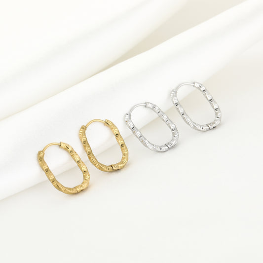 Vintage look oorbellen