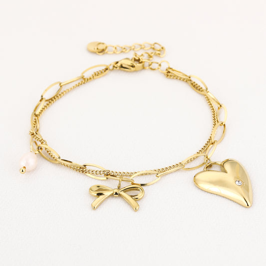 Bedel armbandje dubbel